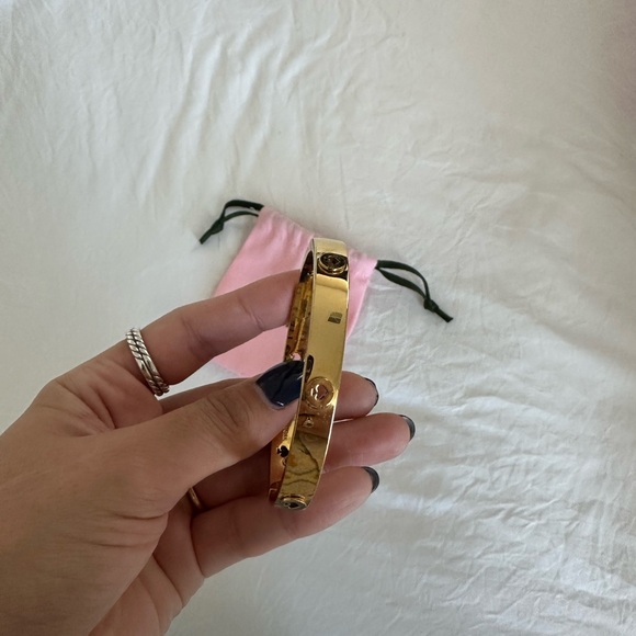 Kate Spade Gold-Tone Studded Bracelet - Picture 4 of 5